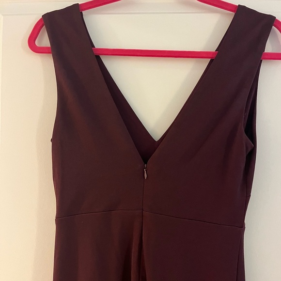 Birdy Grey Shamin Dress Crepe Cabernet - Picture 3 of 4